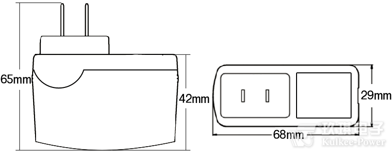  供應(yīng)澳規(guī)6V兩插電源適配器