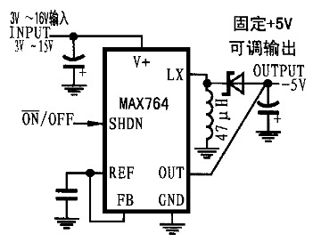 負電壓輸出轉(zhuǎn)換器