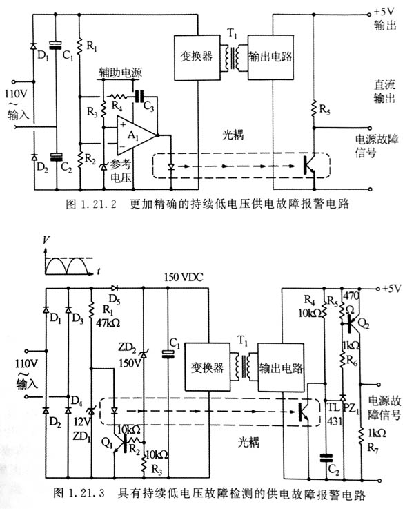 動態(tài)供電故障報(bào)警電路